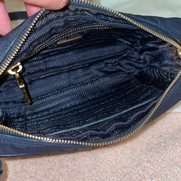 Prada Dark Navy Blue Nylon Camera Bag - Picture 10 of 16